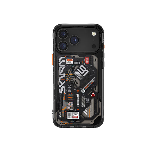 Apple iPhone 17 Pro Kılıf Desenli Airbag Tasarımlı Skinarma Spectra Kapak Beyaz