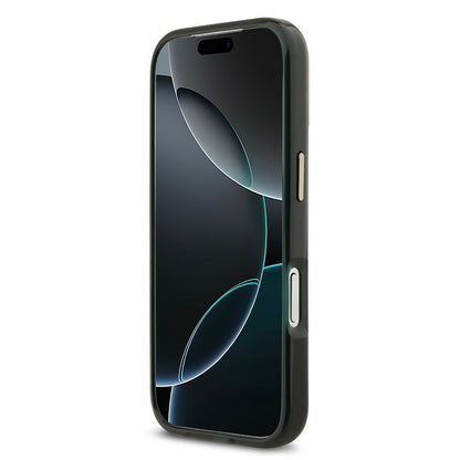 Apple iPhone 17 Pro Kılıf Lacoste Orjinal Lisanslı M-safe Şarj Özellikli Gold Timsah Logolu Buzlu Kapak Yeşil