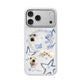 Apple iPhone 17 Pro Kılıf M-safe Şarj Özellikli 3D Baskılı Tasarım Mutural The Dog Serisi Kapak