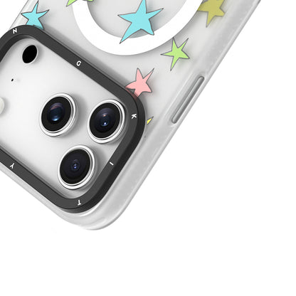 Apple iPhone 17 Pro Kılıf M-Safe Şarj Özellikli Airbagli Çift Katmanlı Youngkit Sweathart Serisi Kapak Siyah