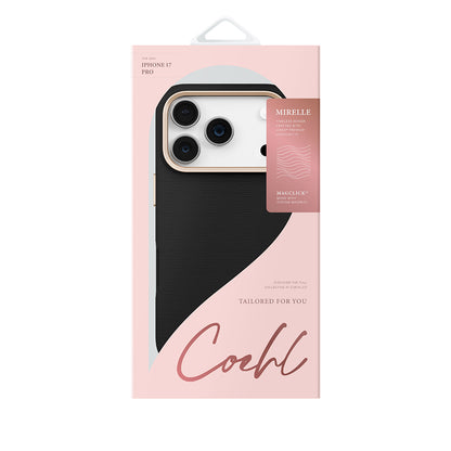 Apple iPhone 17 Pro Kılıf M-safe Şarj Özellikli Askı İpli Coehl Mirelle Kapak Kahverengi