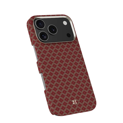 Apple iPhone 17 Pro Kılıf M-Safe Şarj Özellikli Benks ArmorAir ArmorGrid Serisi Kevlar Kapak Mavi