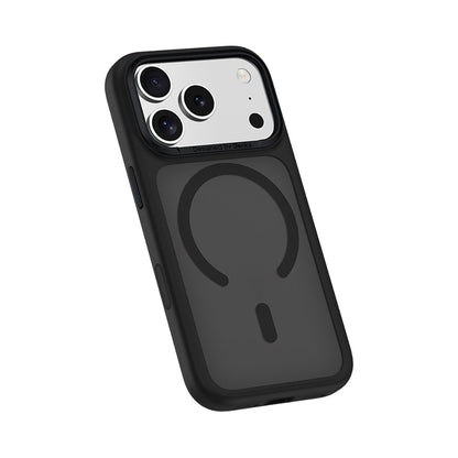 Apple iPhone 17 Pro Kılıf M-Safe Şarj Özellikli Benks Mist C-Magnet Kapak Siyah