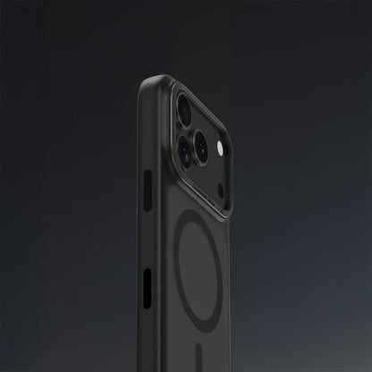 Apple iPhone 17 Pro Kılıf M-safe Şarj Özellikli Benks Mist Protective Kapak Siyah