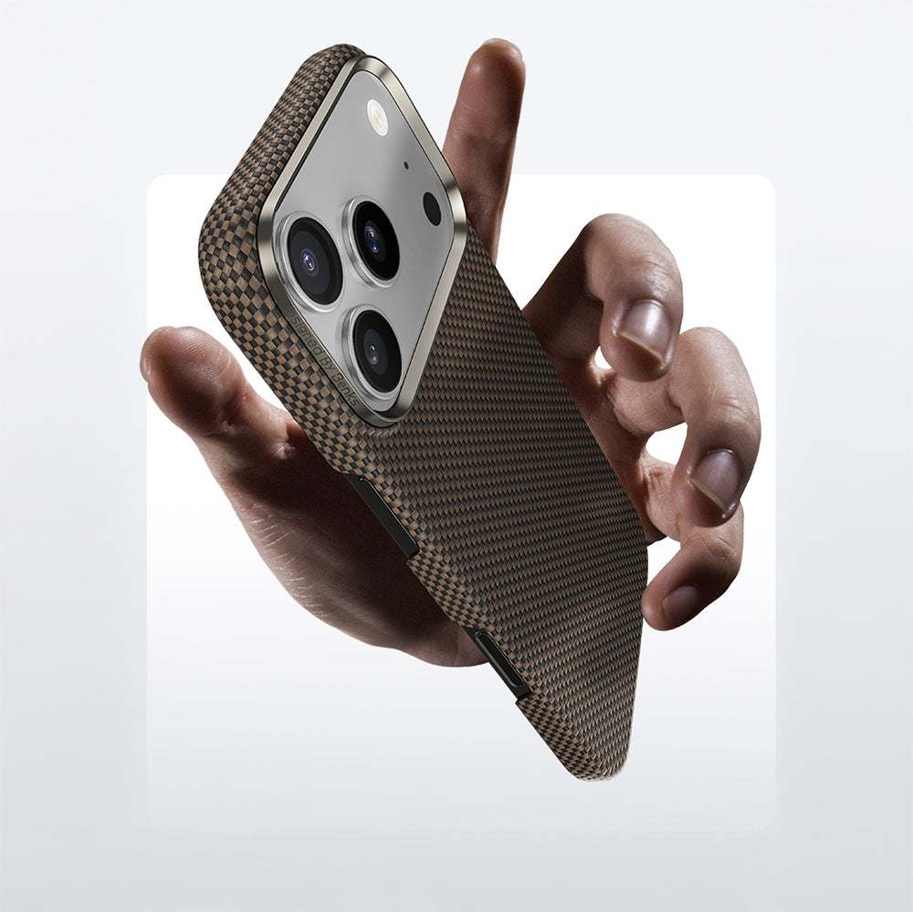 Apple iPhone 17 Pro Kılıf M-safe Şarj Özellikli Benks Yeni Seri ArmorTint ArmorAir Kevlar Kapak Mavi