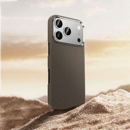 Apple iPhone 17 Pro Kılıf M-safe Şarj Özellikli Benks Yeni Seri ArmorTint ArmorAir Kevlar Kapak Mavi