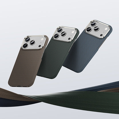 Apple iPhone 17 Pro Kılıf M-safe Şarj Özellikli Benks Yeni Seri ArmorTint ArmorAir Kevlar Kapak Gold