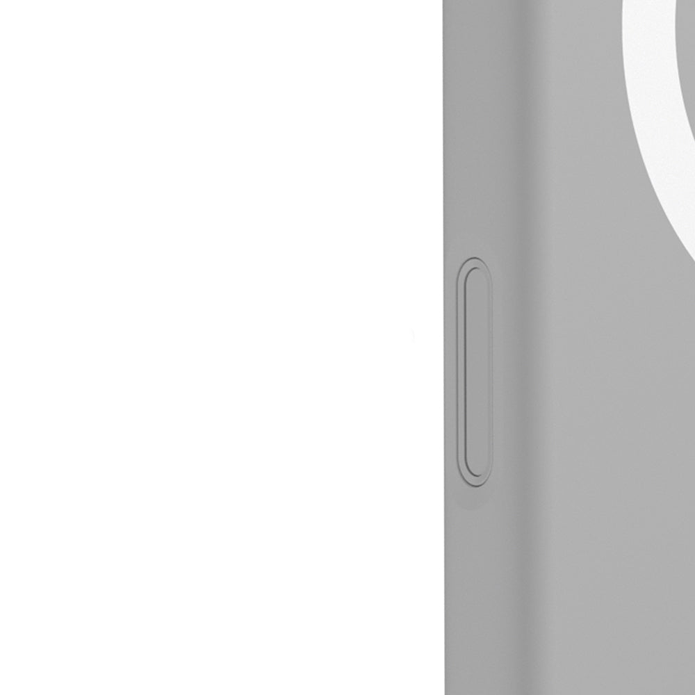 Apple iPhone 17 Pro Kılıf M-Safe Şarj Özellikli Kamera Standlı Youngkit Gel Cream Serisi Kapak Gri