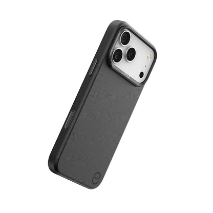 Apple iPhone 17 Pro Kılıf M-Safe Şarj Özellikli Polimerik Deri Raptic Urban Nano Kapak Turuncu