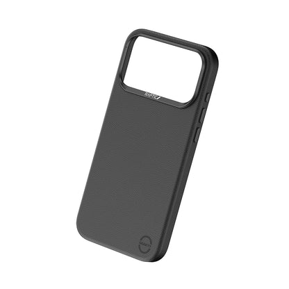 Apple iPhone 17 Pro Kılıf M-Safe Şarj Özellikli Polimerik Deri Raptic Urban Nano Kapak Turuncu