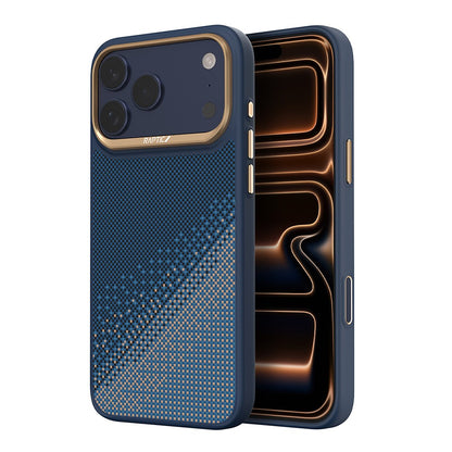Apple iPhone 17 Pro Kılıf M-safe Şarj Özellikli Raptic Aramid Dual Serenity Serisi Karbon Kapak