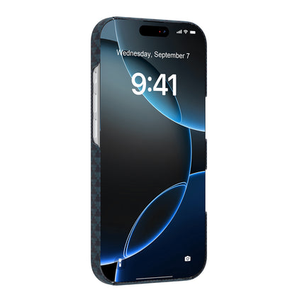 Apple iPhone 17 Pro Kılıf M-safe Şarj Özellikli Raptic Aramid Skin Origin Serisi Kapak Kırmızı