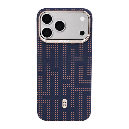 Apple iPhone 17 Pro Kılıf M-safe Şarj Özellikli Raptic Aramid Skin Serisi Karbon Kapak