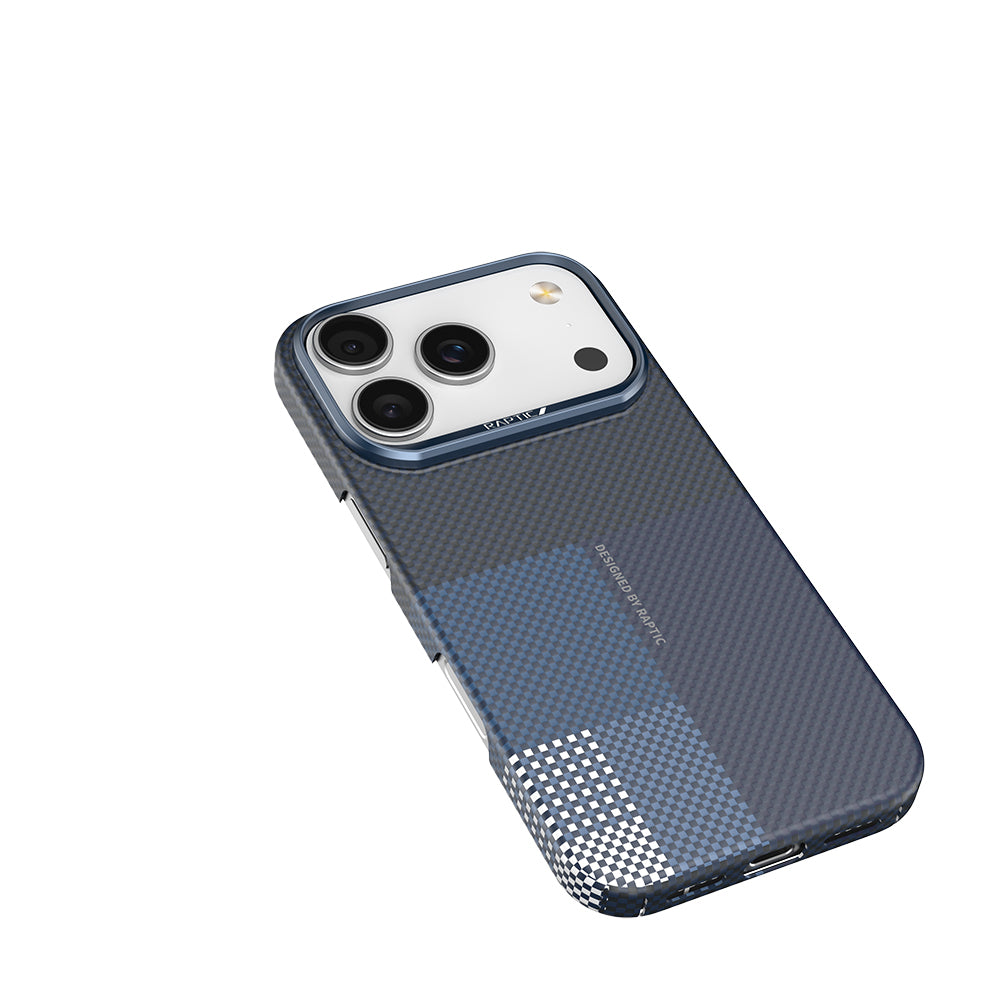 Apple iPhone 17 Pro Kılıf M-safe Şarj Özellikli Raptic Aramid Skin Transform Serisi Kapak Kahverengi