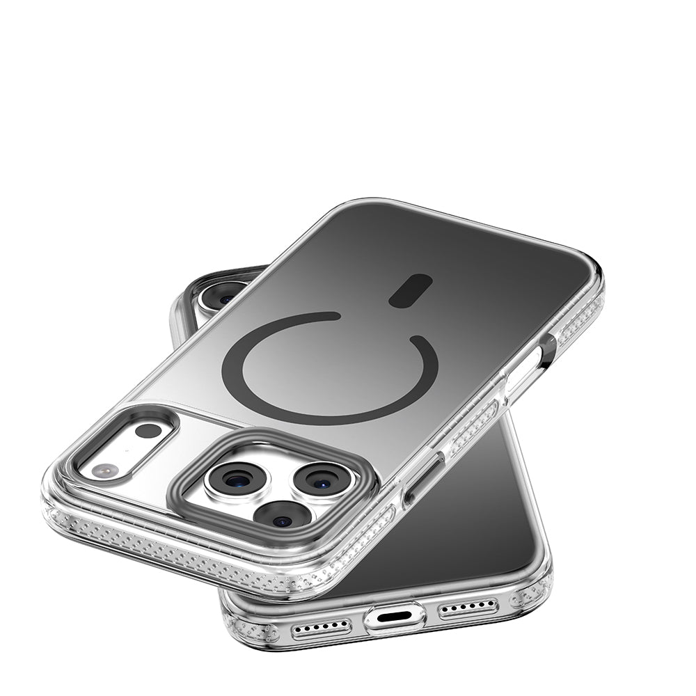 Apple iPhone 17 Pro Kılıf M-safe Şarj Özellikli Sararmaya Karşı Dayanıklı Mutural Icesense Serisi Kapak Mavi