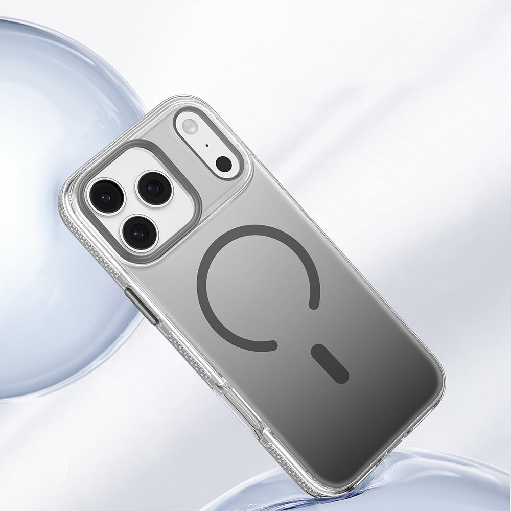 Apple iPhone 17 Pro Kılıf M-safe Şarj Özellikli Sararmaya Karşı Dayanıklı Mutural Icesense Serisi Kapak Gold