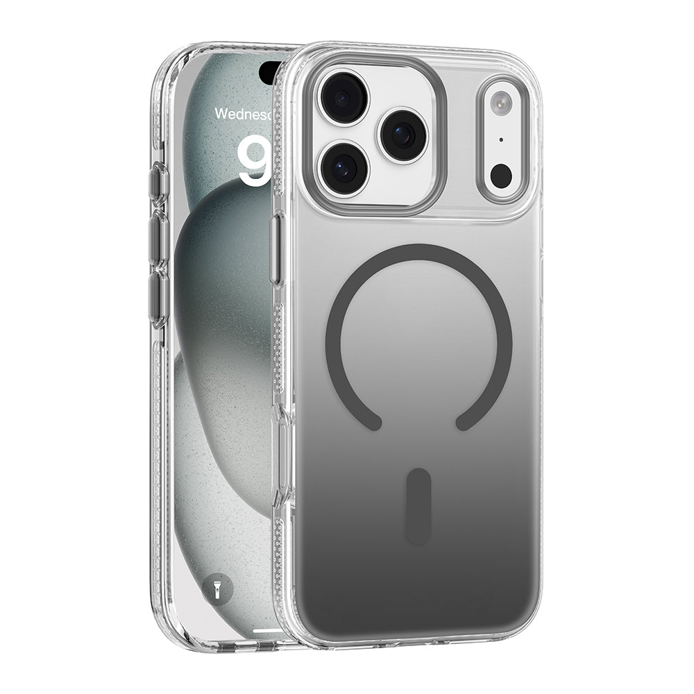 Apple iPhone 17 Pro Kılıf M-safe Şarj Özellikli Sararmaya Karşı Dayanıklı Mutural Icesense Serisi Kapak Mavi