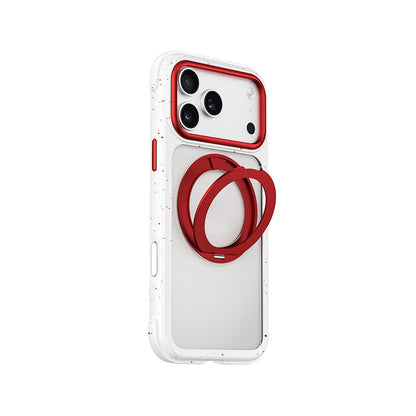 Apple iPhone 17 Pro Kılıf M-safe Şarj Özellikli Wiwu AA-203 AeroArmor Ultra Serisi Airbag Tasarımlı Standlı Kapak