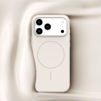 Apple iPhone 17 Pro Kılıf M-safe Şarj Özellikli Wlons Liza Kapak Siyah