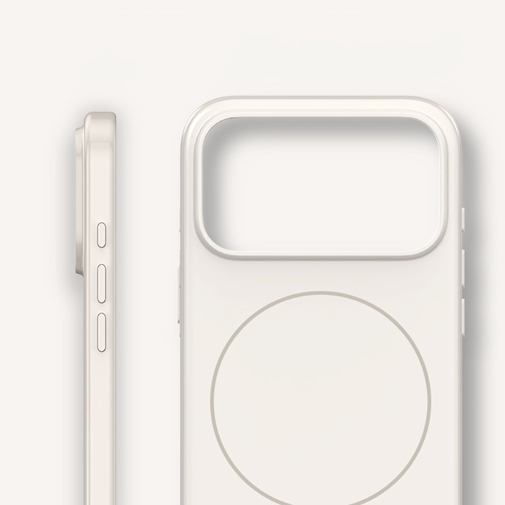 Apple iPhone 17 Pro Kılıf M-safe Şarj Özellikli Wlons Liza Kapak Yeşil