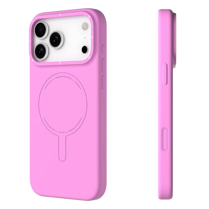 Apple iPhone 17 Pro Kılıf M-Safe Şarj Özellikli Youngkit Morandi Serisi Kapak Siyah