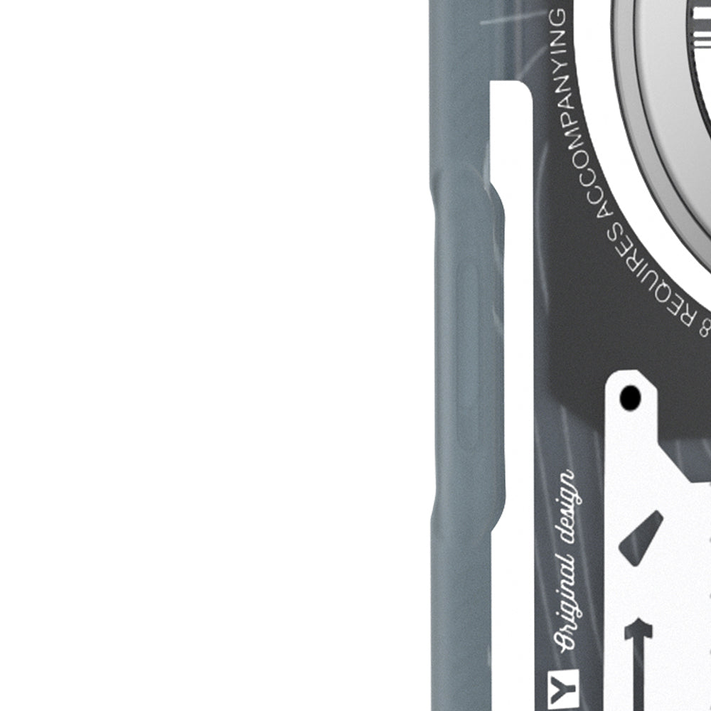 Apple iPhone 17 Pro Kılıf M-safe Şarj Özellikli Youngkit Starship Serisi Kapak Mavi