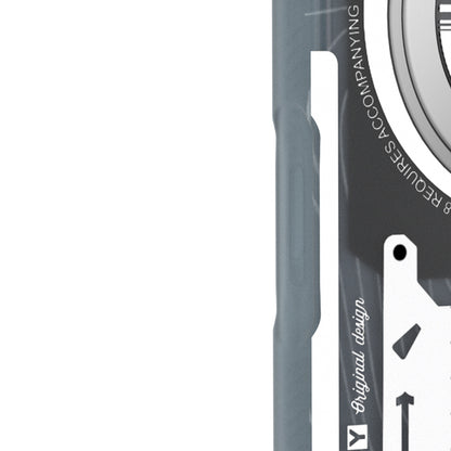 Apple iPhone 17 Pro Kılıf M-safe Şarj Özellikli Youngkit Starship Serisi Kapak Beyaz