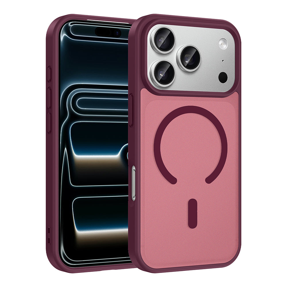 Apple iPhone 17 Pro Kılıf M-safe Şarj Özellikli Zore Babet Kapak