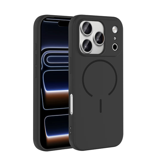 Apple iPhone 17 Pro Kılıf M-safe Şarj Özellikli Zore Meta Kapak