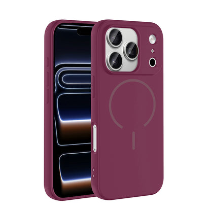 Apple iPhone 17 Pro Kılıf M-safe Şarj Özellikli Zore Meta Kapak