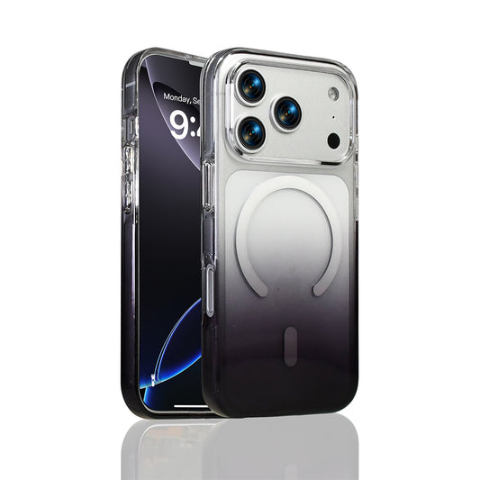 Apple iPhone 17 Pro Kılıf M-Safe Şarj Özellikli Zore Septik Silikon Kapak Turkuaz