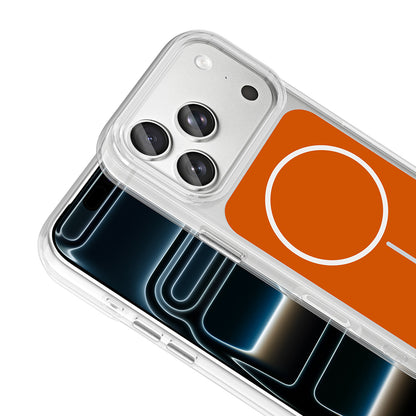 Apple iPhone 17 Pro Kılıf Metal Buton Tasarımlı Zore İkonik Sert Silikon Kapak Siyah