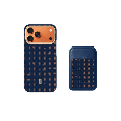 Apple iPhone 17 Pro Kılıf Raptic 2in1 Bundle Kit Aramid Skin Grid Serisi Kartlık ve Karbon Kapak