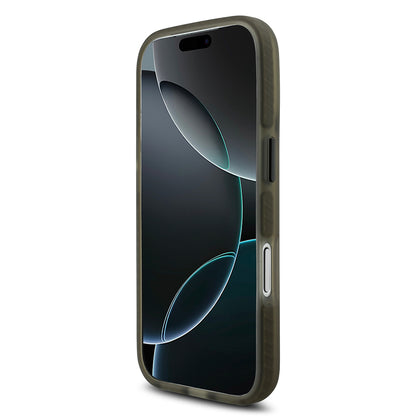 Apple iPhone 17 Pro Kılıf TUMI Orjinal Lisanslı M-safe Şarj Özellikli Buzlu Transparan Kapak Haki