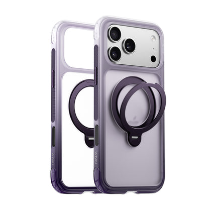 Apple iPhone 17 Pro Kılıf Wiwu AS-204 AeroShield Aurora Ultra Serisi M-safe Şarj Özellikli Airbag Tasarımlı Standlı Kapak