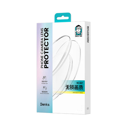 Apple iPhone 17 Pro Max Benks Air Shield Anti Reflective Mat Kamera Full Lens Koruyucu Şeffaf