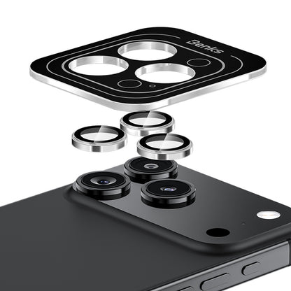 Apple iPhone 17 Pro Max Benks AR Glass Warrior Premium Cam Kamera Lens Koruyucu Şeffaf