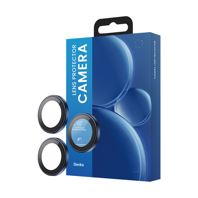 Apple iPhone 17 Pro Max Benks DR Safir Kamera Lens Koruyucu Gri