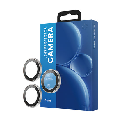 Apple iPhone 17 Pro Max Benks DR Safir Kamera Lens Koruyucu Turuncu