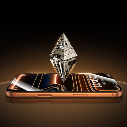 Apple iPhone 17 Pro Max Benks Glass Warrior 2.0 EZFita Safir Cam Ekran Koruyucu + Kolay Uygulama Aparatı Şeffaf