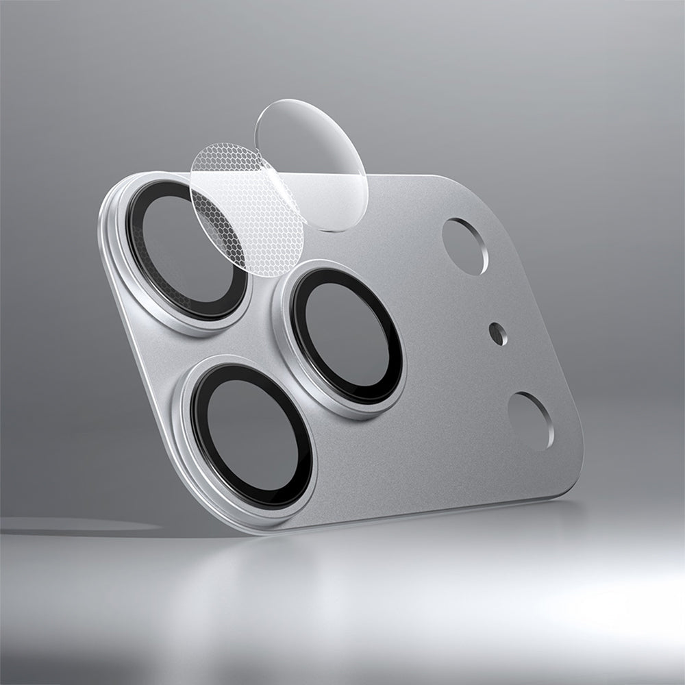 Apple iPhone 17 Pro Max Benks Glass Warrior Anti Reflective Metal Kamera Lens Koruyucu Turuncu