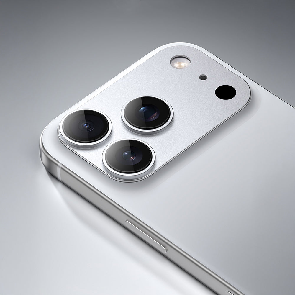 Apple iPhone 17 Pro Max Benks Glass Warrior Anti Reflective Metal Kamera Lens Koruyucu Turuncu