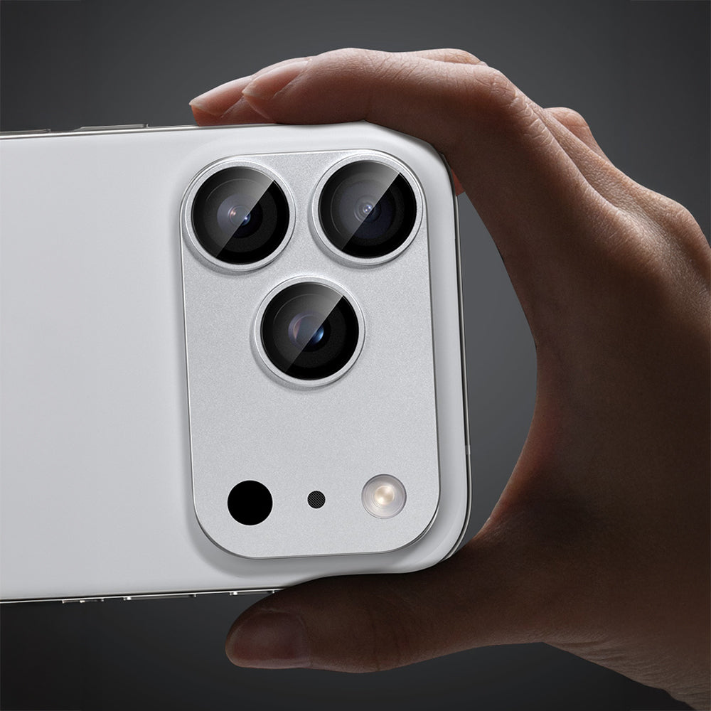 Apple iPhone 17 Pro Max Benks Glass Warrior Anti Reflective Metal Kamera Lens Koruyucu Turuncu