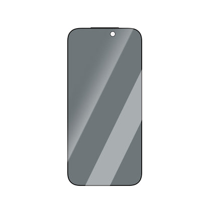 Apple iPhone 17 Pro Max CaseWorld Applicator Serisi 2.5D Eyesafe Mavi Işık Teknolojili 0.33mm Privacy Temperli Cam Ekran Koruyucu + Uygulama Aparatı Siyah