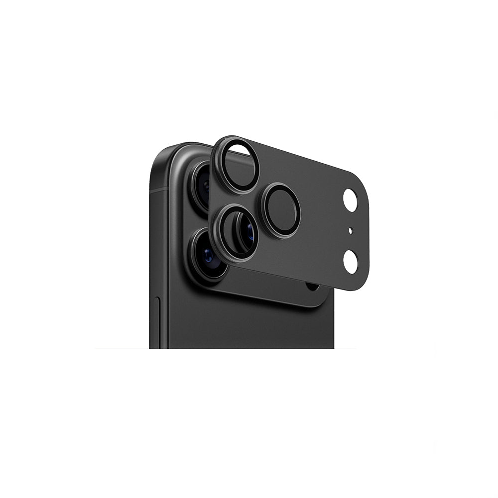 Apple iPhone 17 Pro Max Go Des FC007 Titanyum Serisi Anti Reflective Kamera Lens Koruyucu