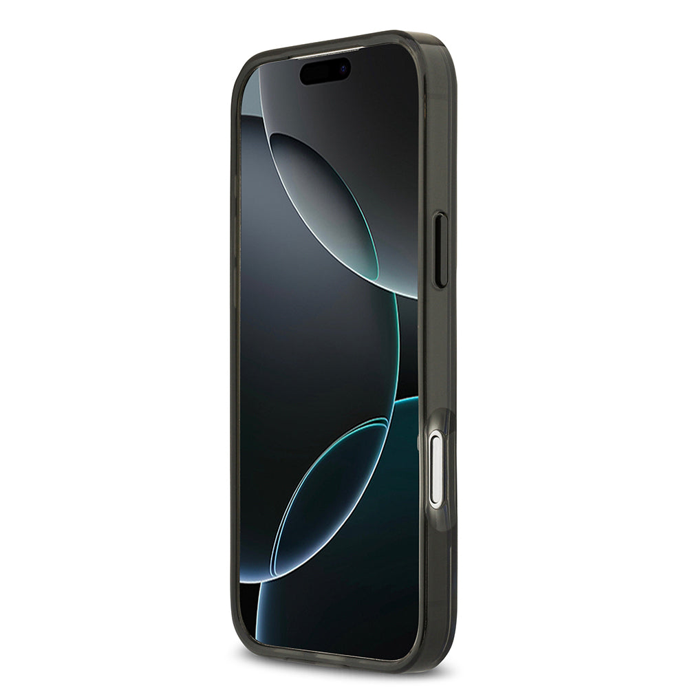 Apple iPhone 17 Pro Max Kılıf BMW Orjinal Lisanslı M-safe Şarj Özellikli Metal Buton Tasarımlı IML Baskılı M Dizayn Kapak Mavi