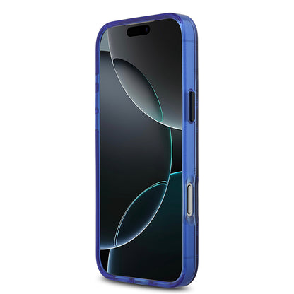 Apple iPhone 17 Pro Max Kılıf BMW Orjinal Lisanslı M-safe Şarj Özellikli Metal Kamera Butonlu Yatay Şeritli M Dizayn Kapak Siyah