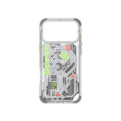 Apple iPhone 17 Pro Max Kılıf Desenli Airbag Tasarımlı Skinarma Spectra Kapak Siyah