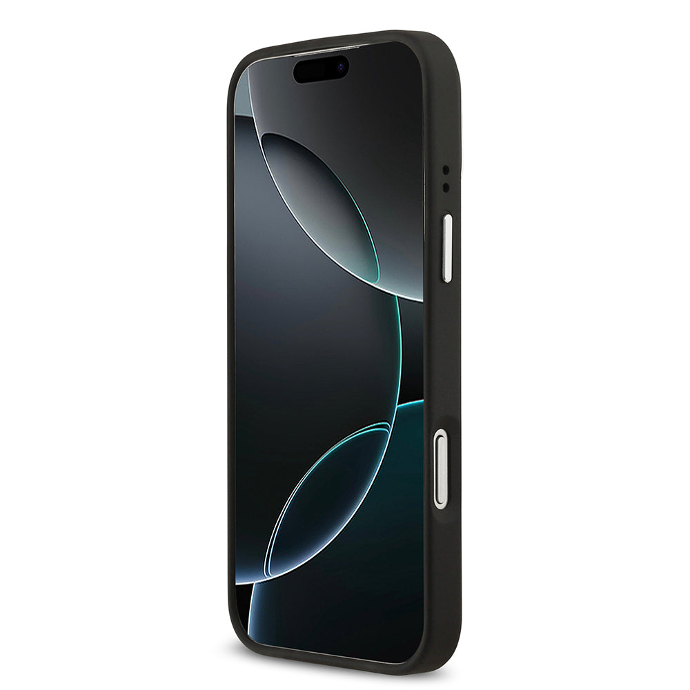 Apple iPhone 17 Pro Max Kılıf Lacoste Orjinal Lisanslı M-safe Şarj Özellikli PU Pike Desenli Standlı Metal Logolu Kapak Yeşil