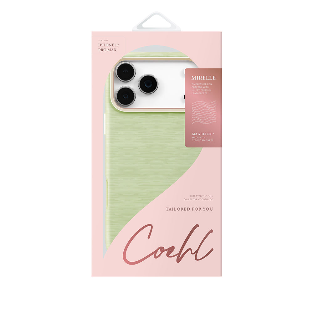 Apple iPhone 17 Pro Max Kılıf M-safe Şarj Özellikli Askı İpli Coehl Mirelle Kapak Kahverengi